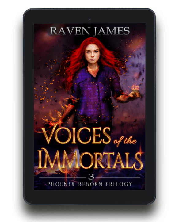 Voices of the Immortals by Raven James Ebook cover