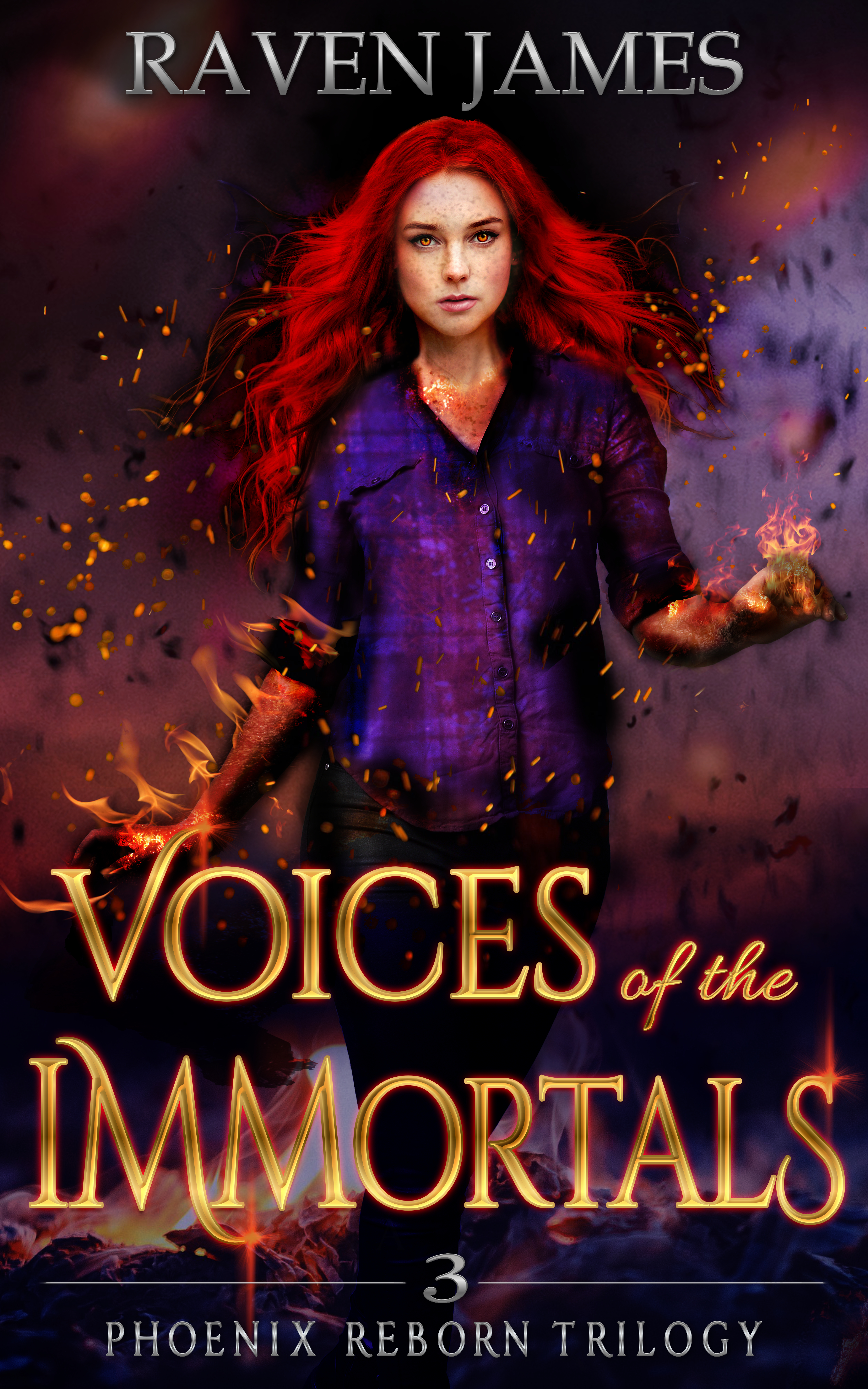 Voices of the Immortals by Raven James
Phoenix Reborn Trilogy Book One